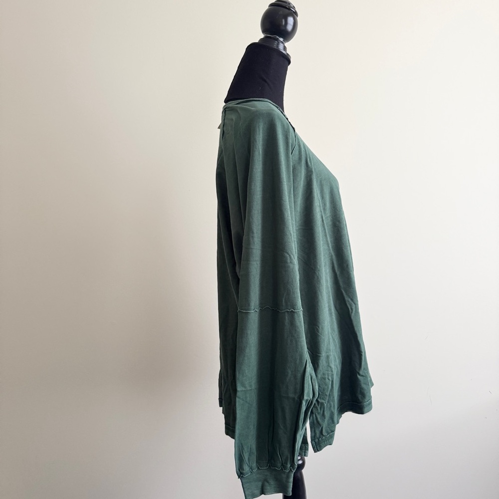 Aerie Cozy Long Sleeve Oversized Boyfriend T-Shirt - Picture 5 of 11